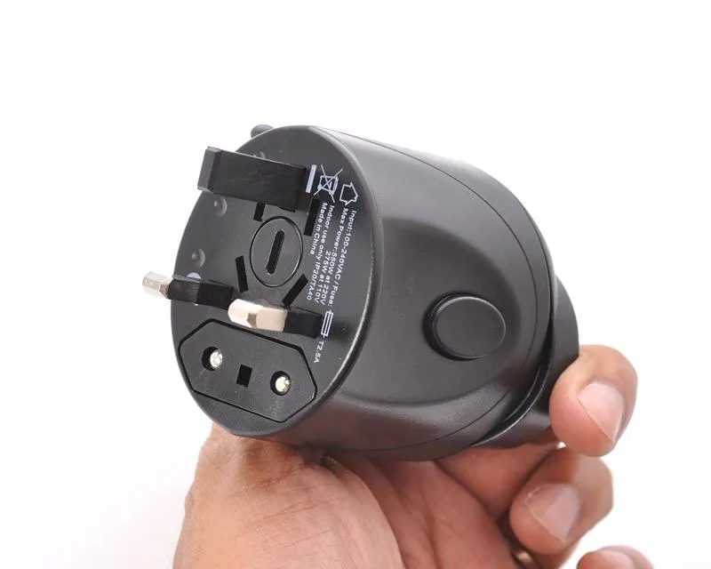 100-240V Universal Twist International All In One Travel Plug Adapter