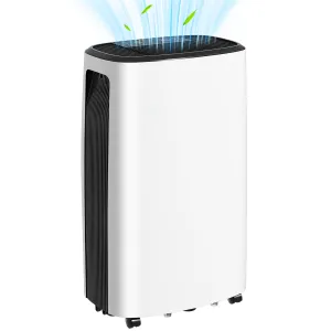 16L/Day Dehumidifier for Home Damp, Mould, Laundry Drying, White