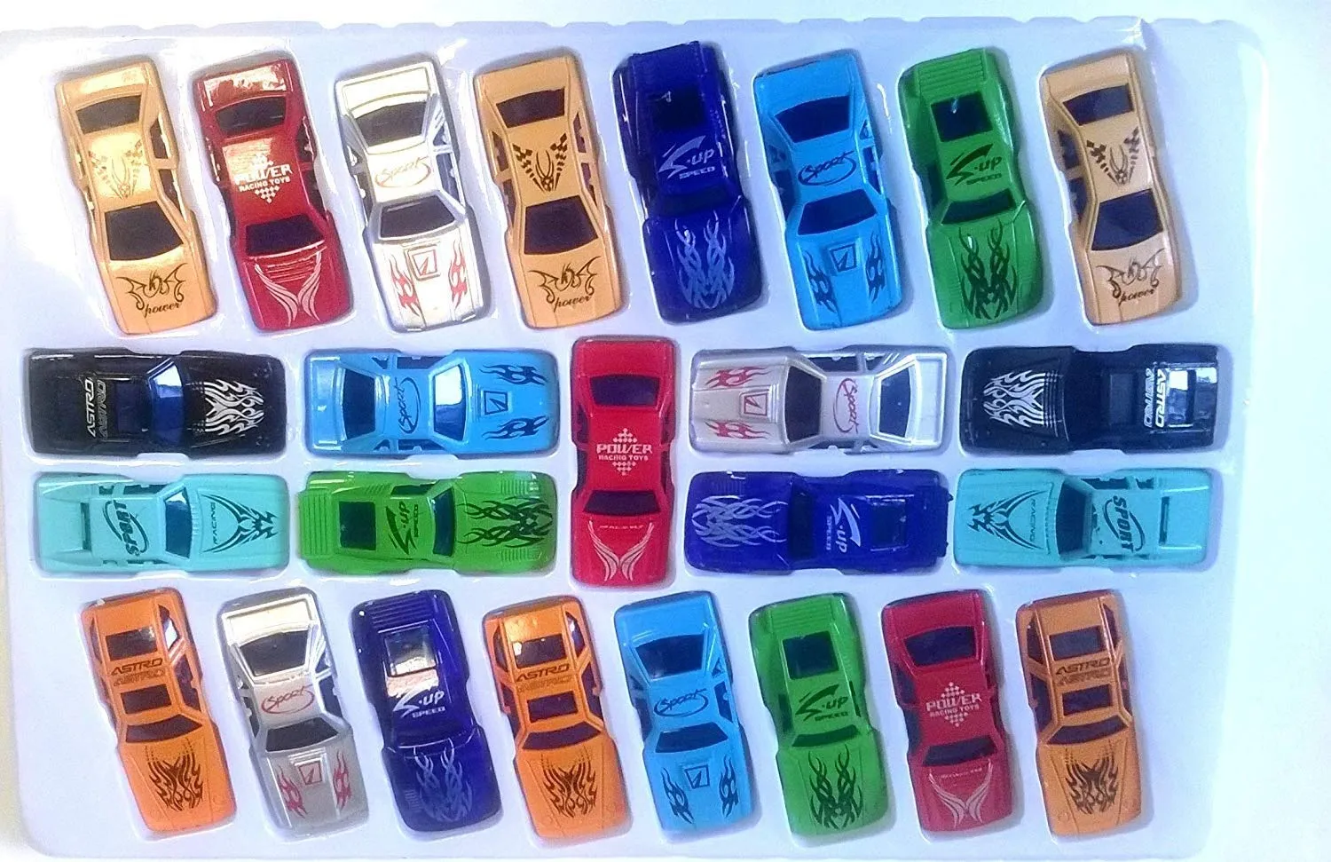 25 PCS of Kids Small Cars in Different Designs and Colours