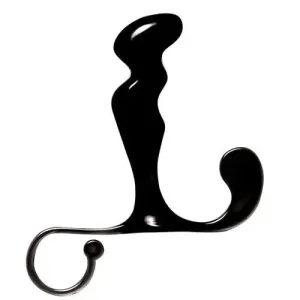 4.5-inch Black Curved Prostate Massager