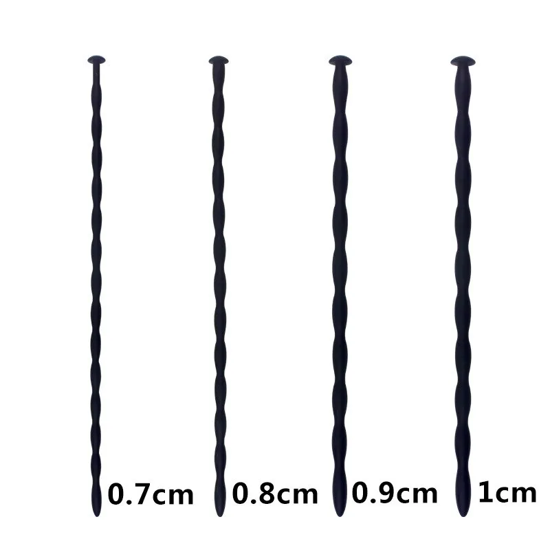 8 Sizes BDSM Safe Silicone Urethral Penis Plug