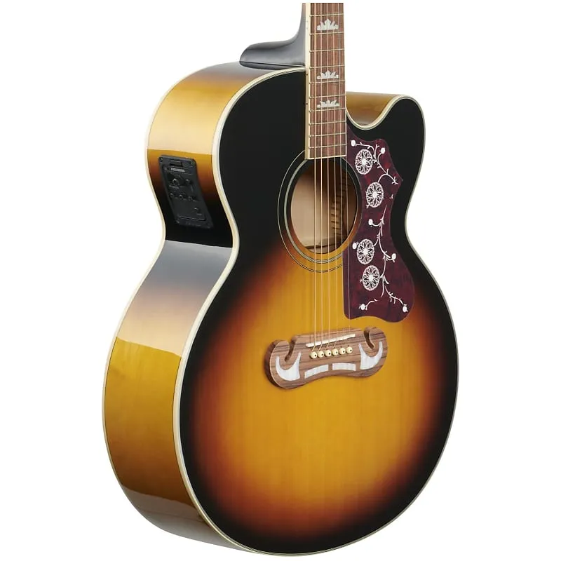 Acoustic electric guitar Epiphone J-200 EC Studio