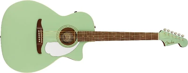 Acoustic guitar Fender Newporter Player Acoustic Electric Guitar Seafoam Green