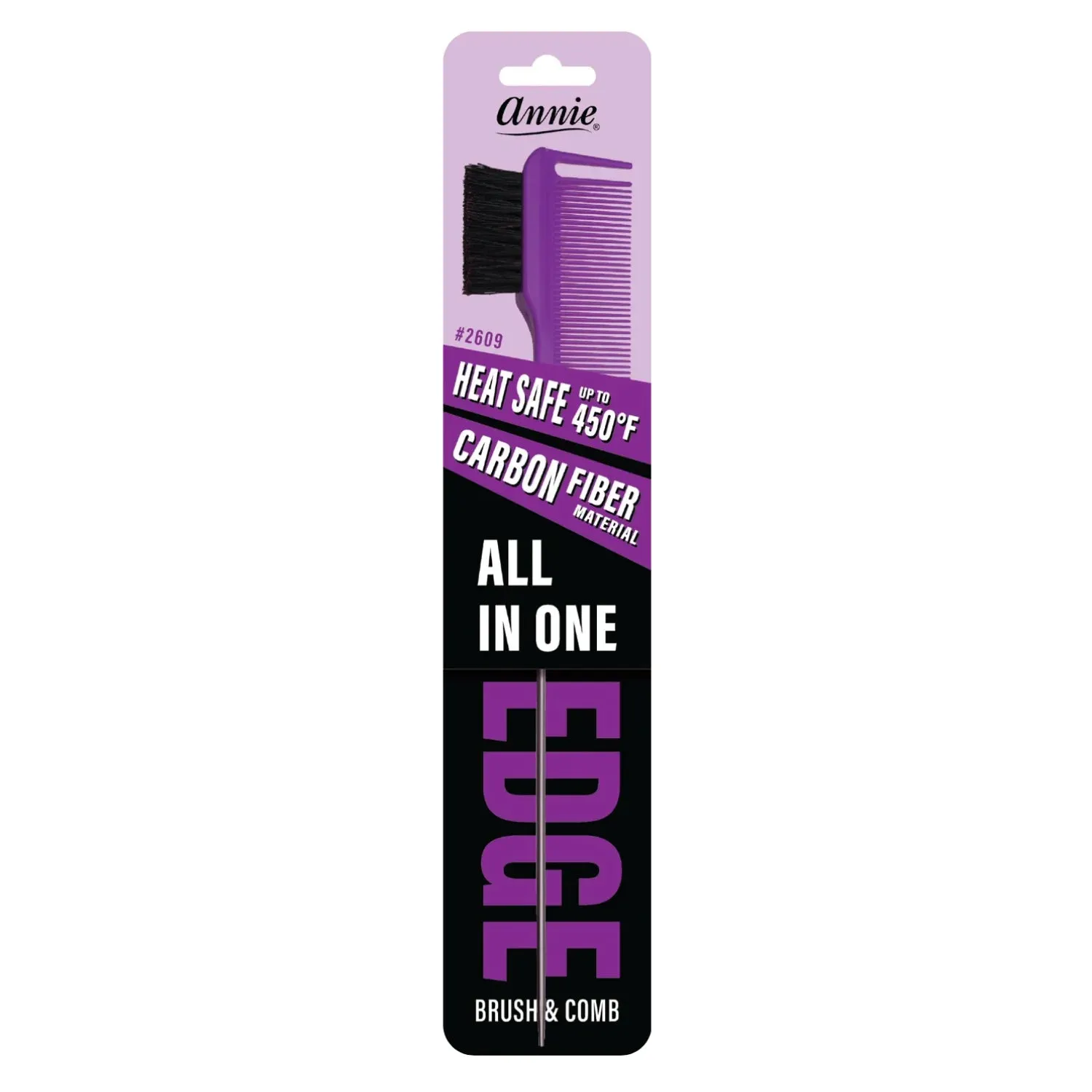 Annie All In One Edge Brush Natural Boar Bristle Asst.