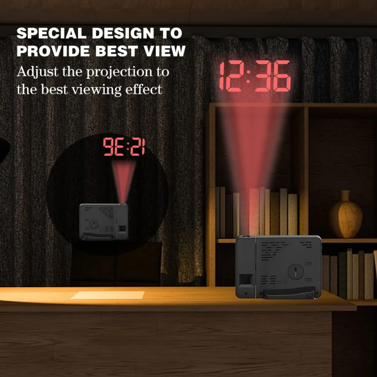 BALDR Projection Alarm Clock