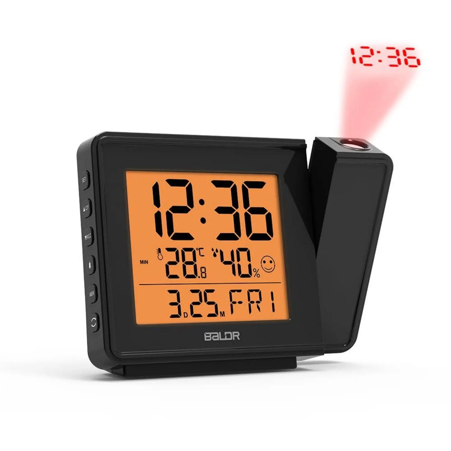 BALDR Projection Alarm Clock