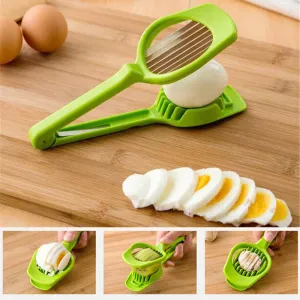 Best Egg Slicer Section Cutter Mushroom Tomato Cutter Multifunction Kitchen Accessories Cooking Tool Cozinha Gadgets Salad tool