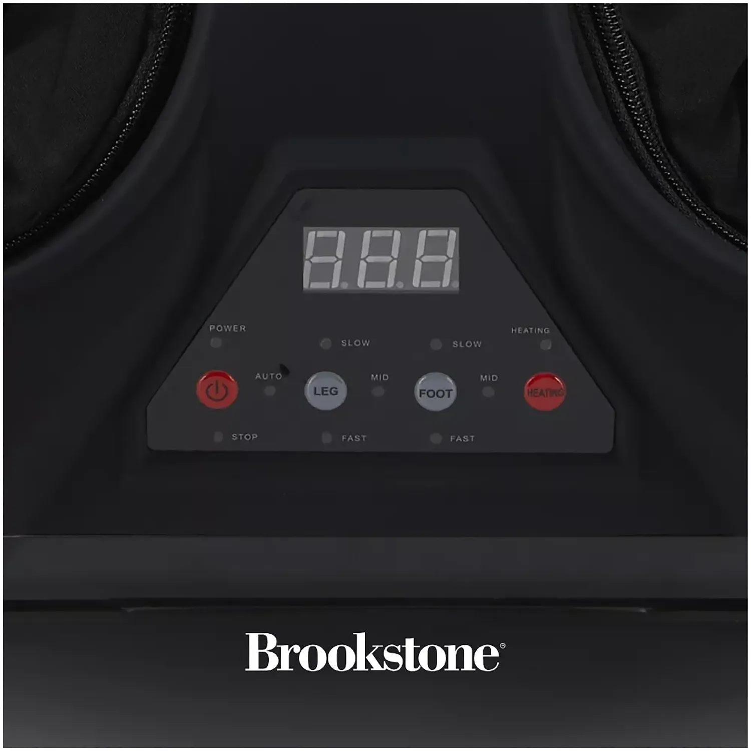 Brookstone Shiatsu Foot & Calf Massager with Air Compression & Soothing Heat