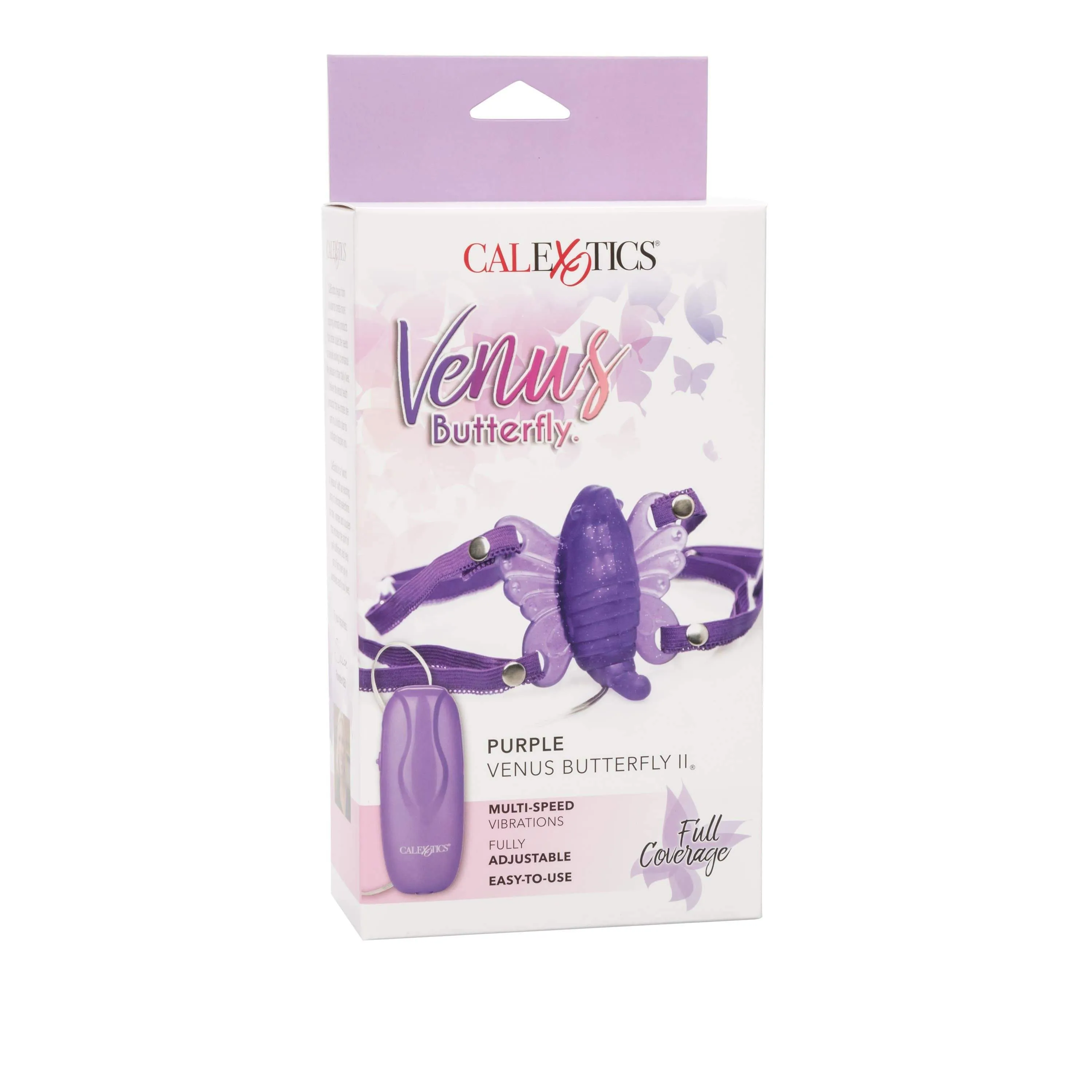 California Exotics - Venus Butterfly 2 Remote Clit Massager (Purple)