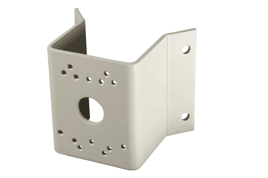 Corner mount security bracket