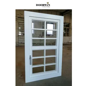 Doorwin 2021American Modern style Window grill-iron design photos grill cheap price models decorative window awning window