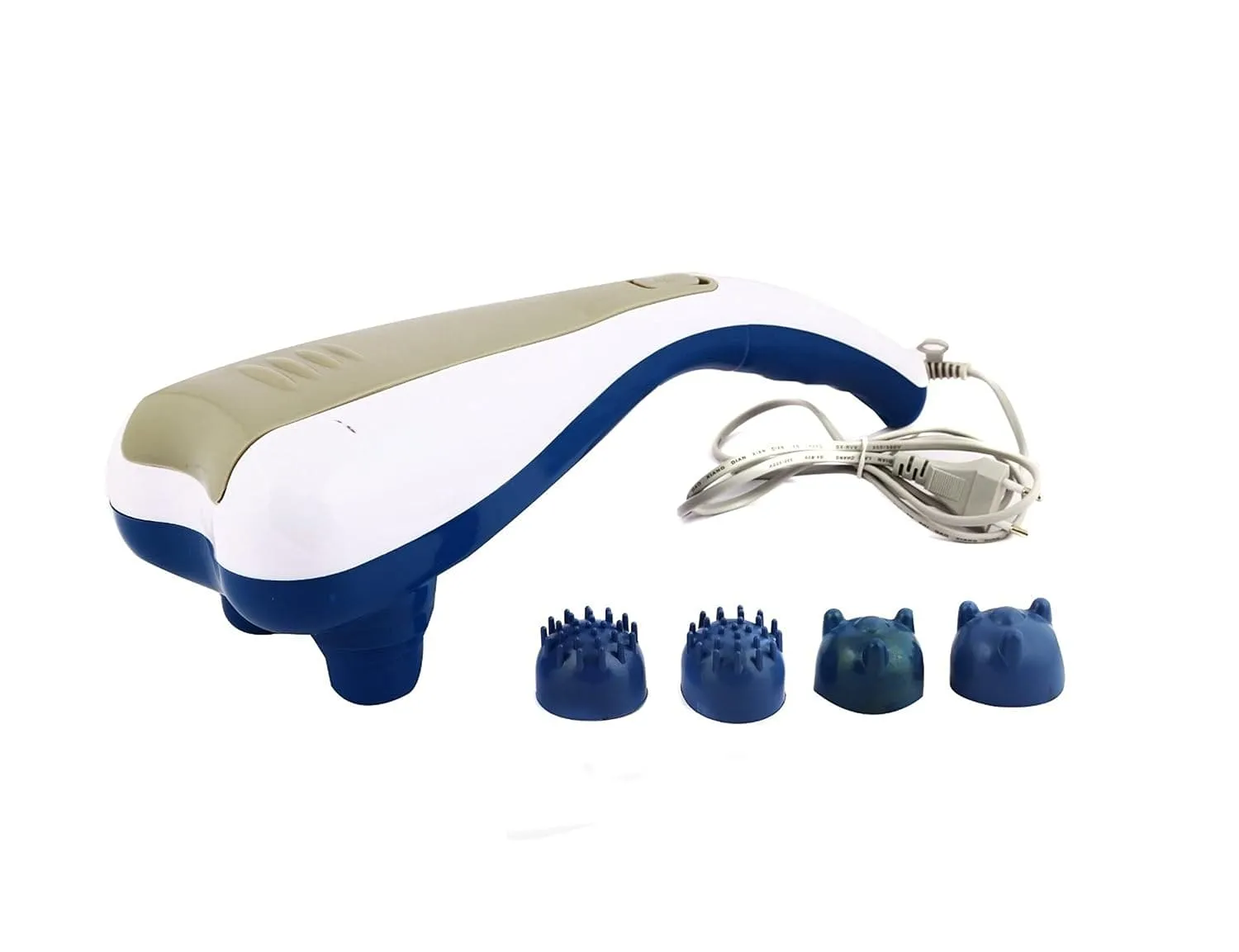 Dual Hand Dolphin Double Point Body Massager