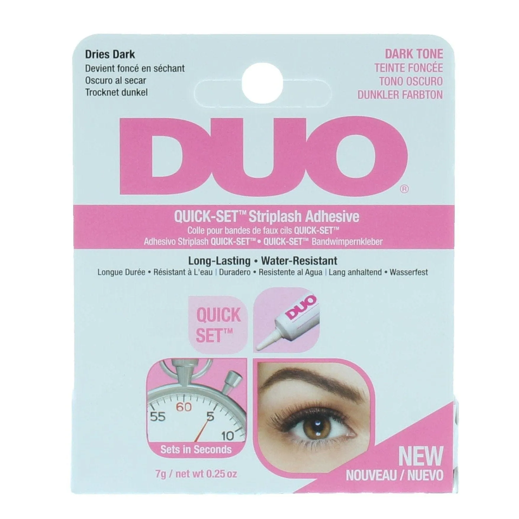 DUO Brush On Striplash Quick Set Adhesive - Dark Tone