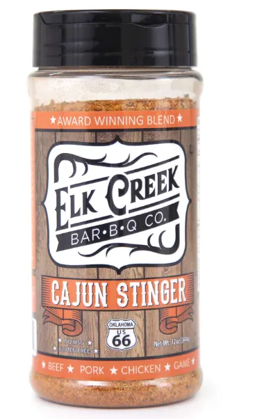 Elk Creek Cajun Stinger BBQ Seasoning 12oz