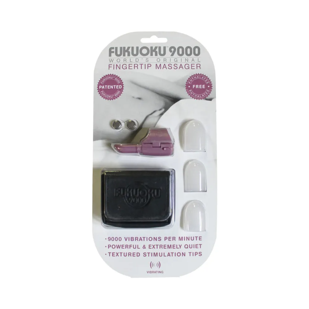 Fukuoku 9000 Fingertip Massager with Stimulating Tips