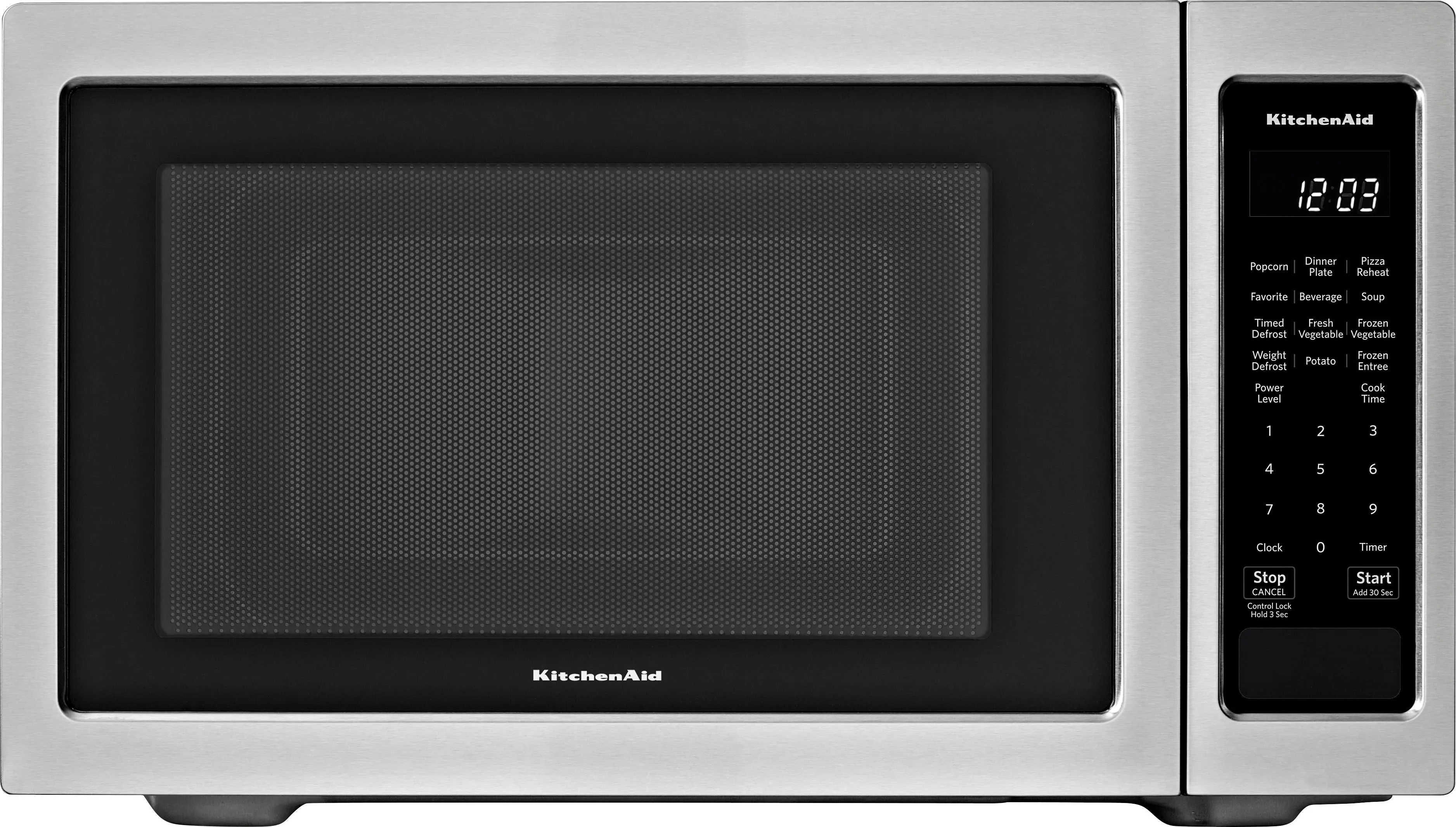 KitchenAid - 1.6 Cu. Ft. Microwave with Sensor Cooking - Stainless steel