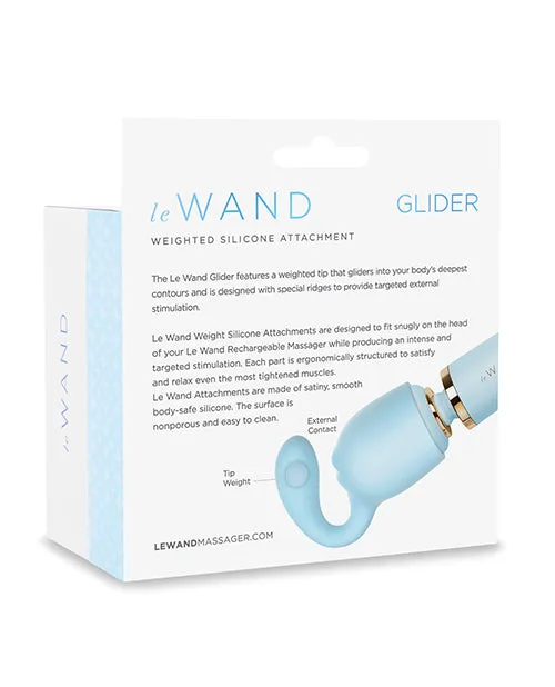 Le Wand Glider Weighted Silicone Attachment