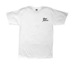 LOSER CHICKEN STOCK TEE WHITE