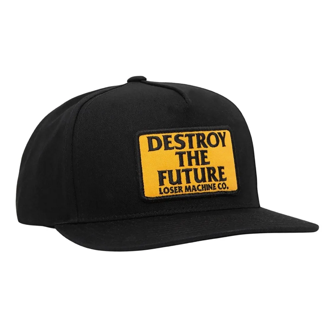 LOSER MACHINE DTF SNAPBACK HAT BLACK