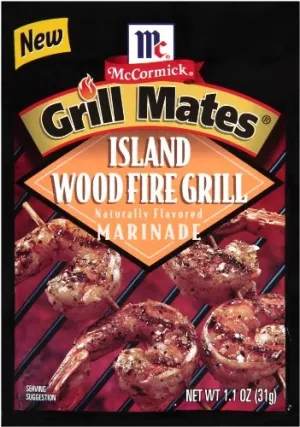 McCormick Grill Mates Island Woodfire Marinade 1.1oz