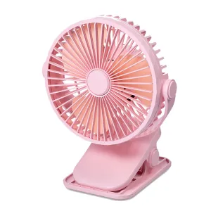 Mini Fan Hanging Neck Creative USB Clip Dormitory Stroller Desktop Home Desktop Fan