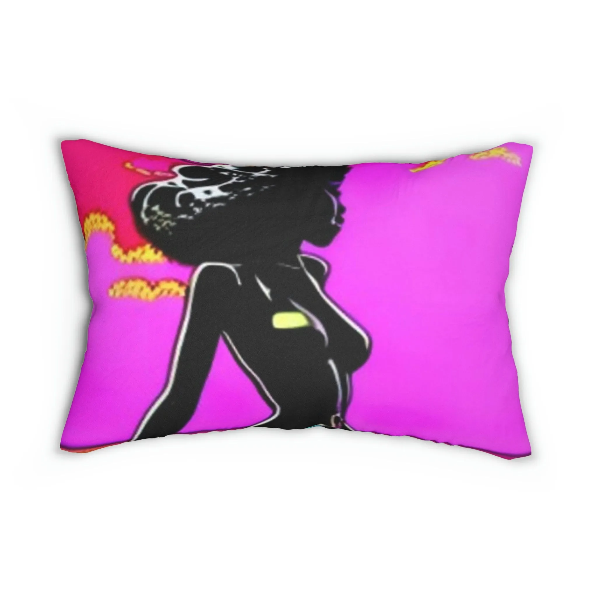 MyDreamMyTee  Beautiful Girls Polyester Lumbar Pillow