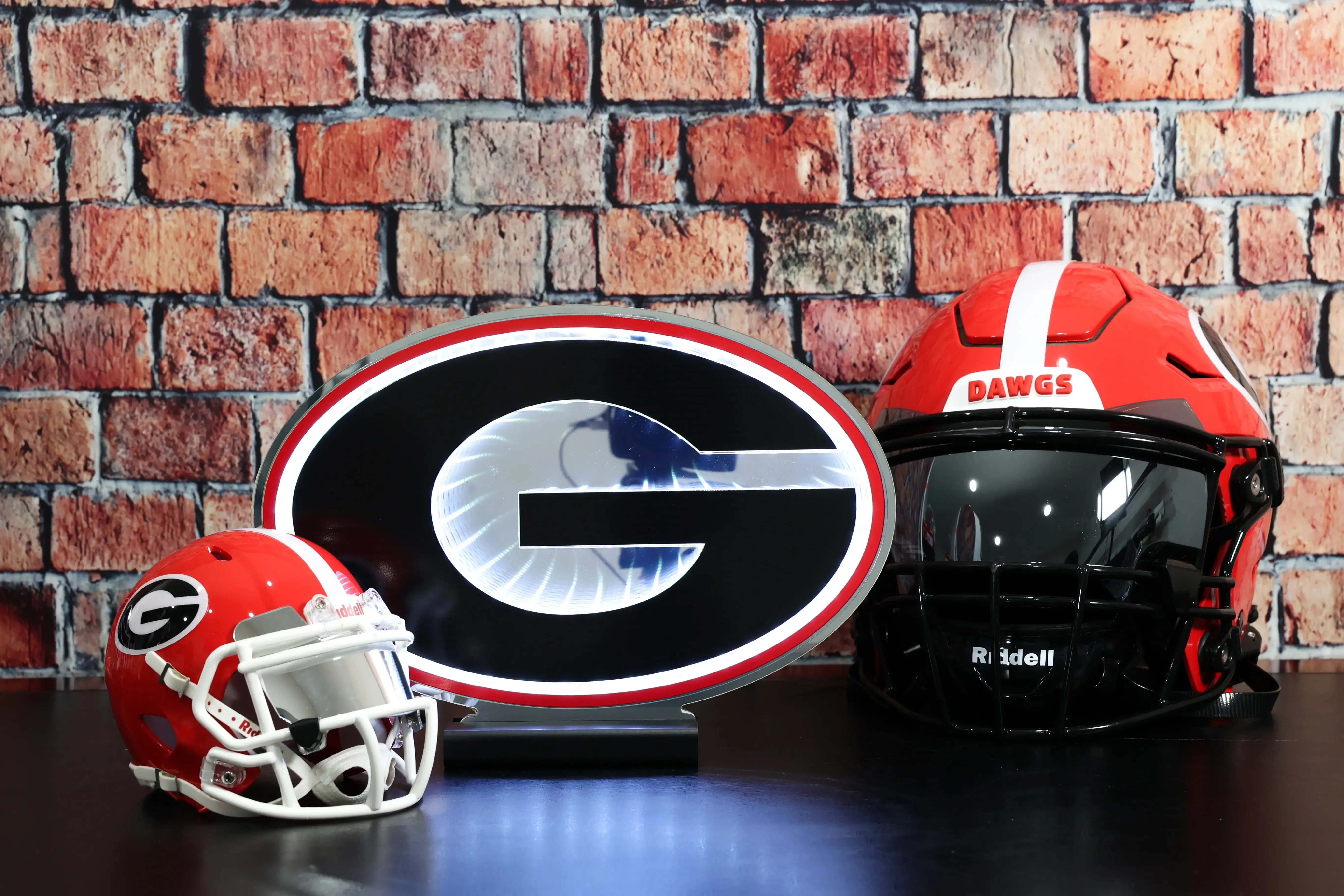 NCAA LED Infinity Logo Light - Georgia Bulldogs