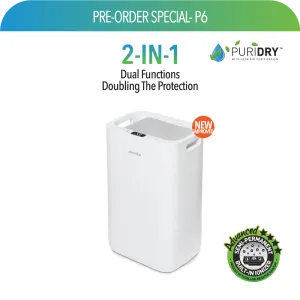 Pre-Order Special P6 - Air Purifier   Dehumidifier The 2-In-1 ND25.5 