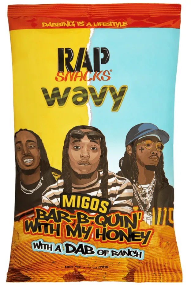 Rap Snacks Migos BBQ Honey w/ Ranch 2.5oz