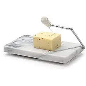 RSVP White Marble Cheese Slicer