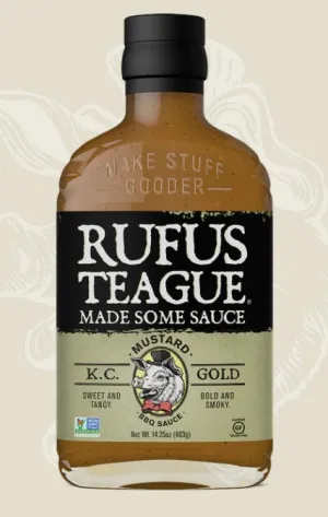 Rufus KC Gold BBQ Sauce 14oz