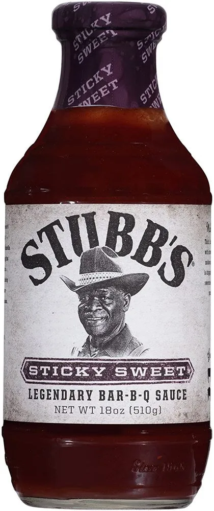 Stubb's Sticky Sweet BBQ Sauce 18oz