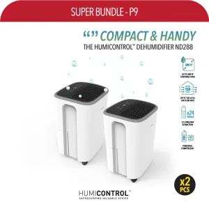 Super Bundle P9 - Dehumidifier ND288 Bundle of 2