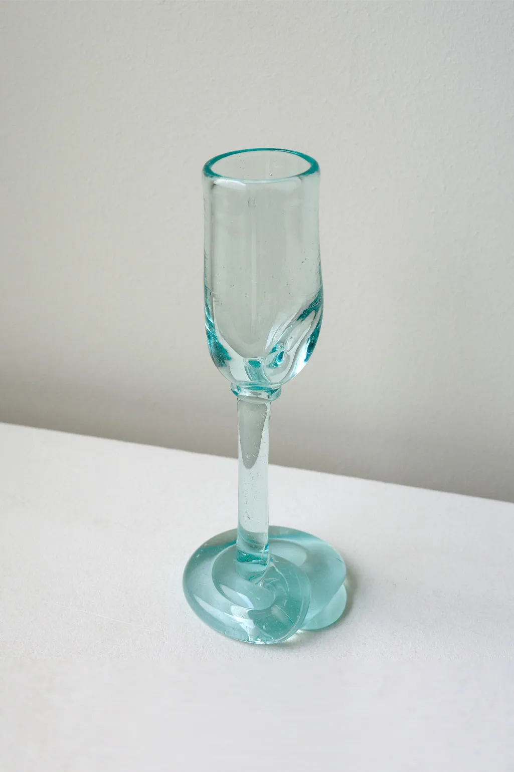 Thaw - Recycled Flute Glass in Clear