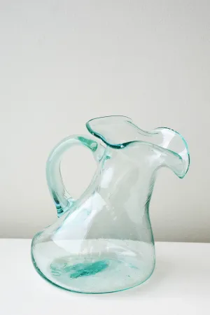 Thaw - Recycled Glass Jug in Clear