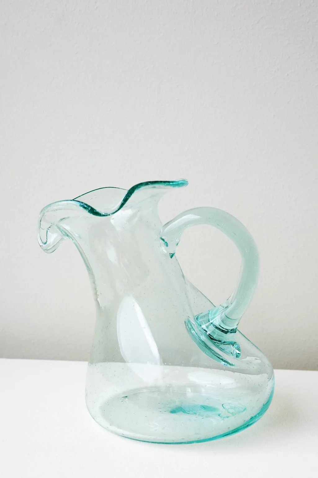 Thaw - Recycled Glass Jug in Clear