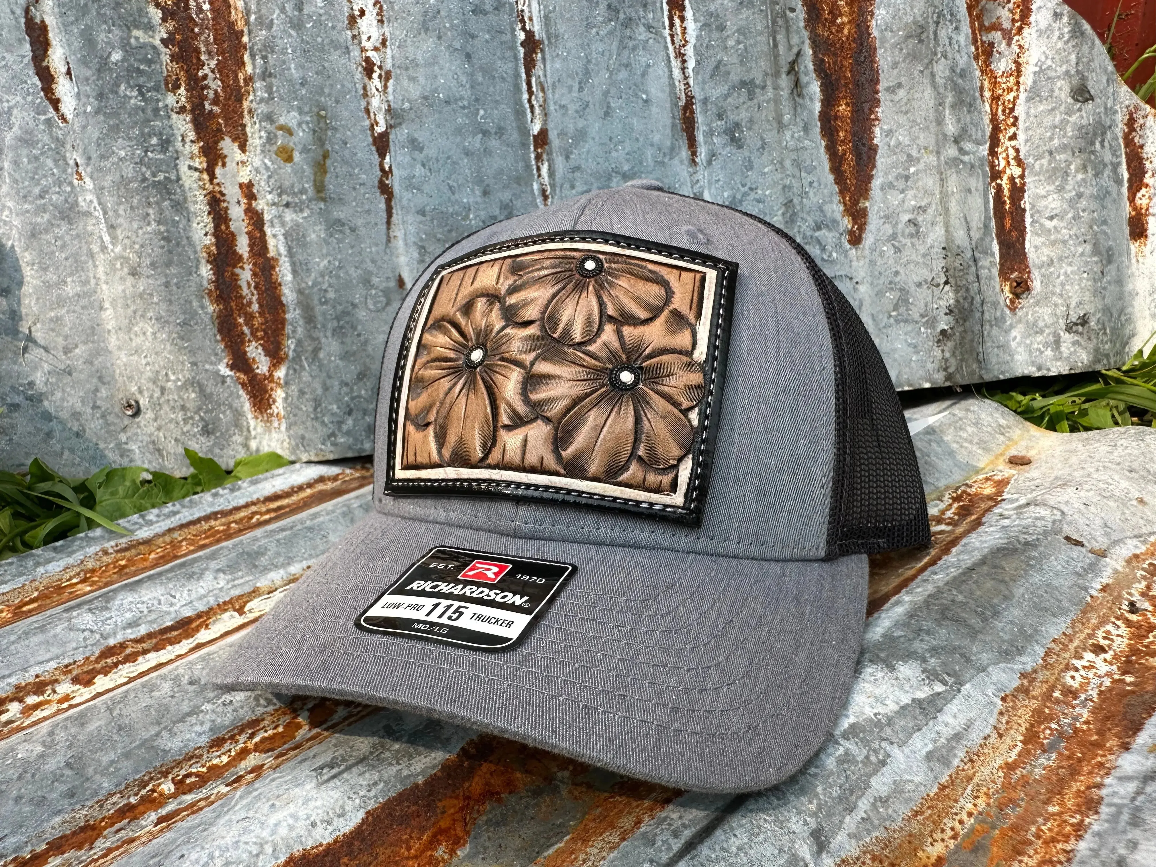 The Primerose Hand Tooled PatchCap