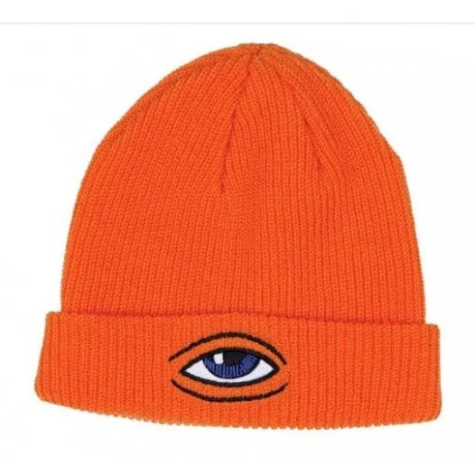 TOY MACHINE BEANIE - SECT EYE DOCK ORANGE