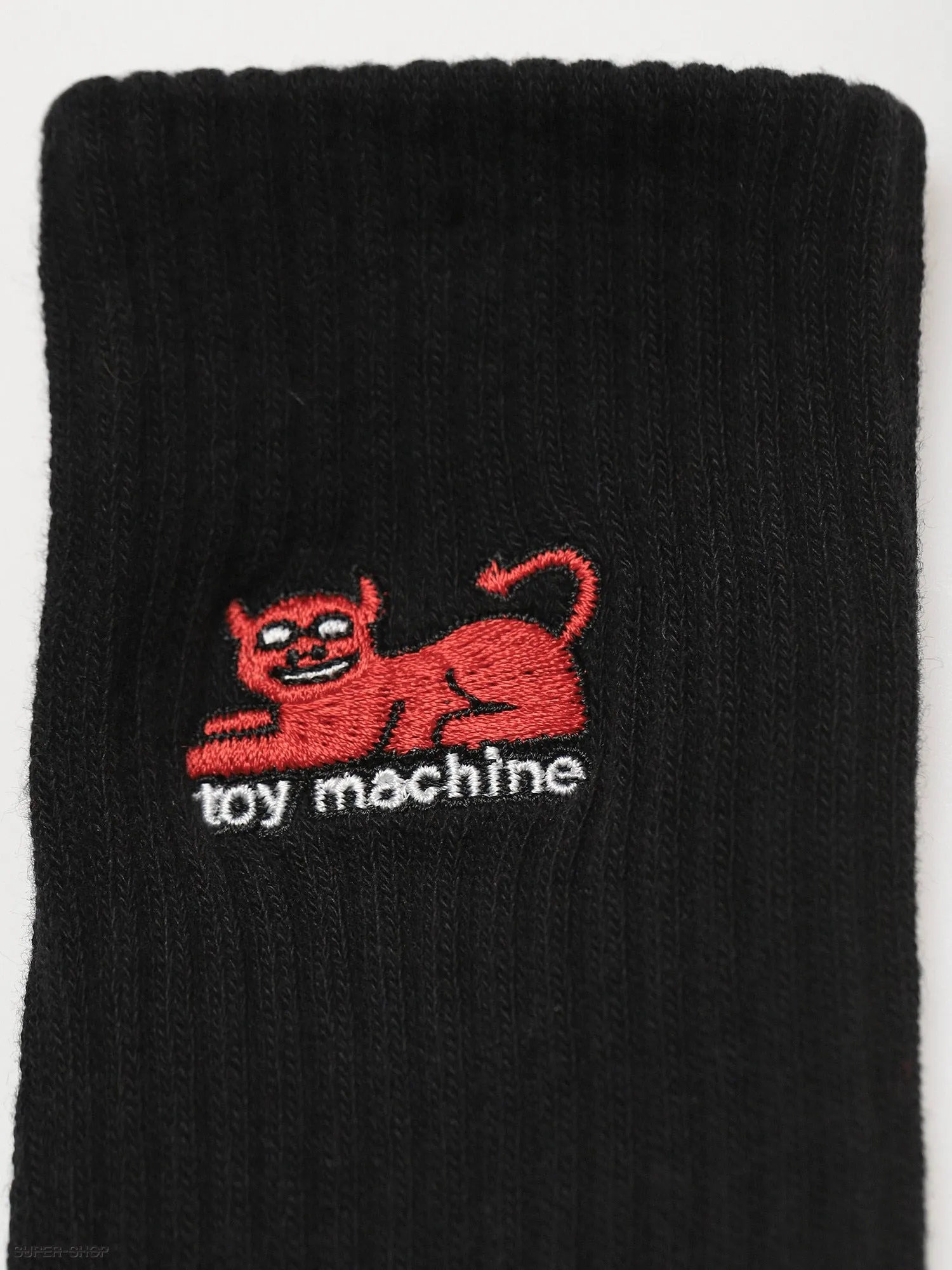 TOY MACHINE SOCKS DEVIL CAT BLACK