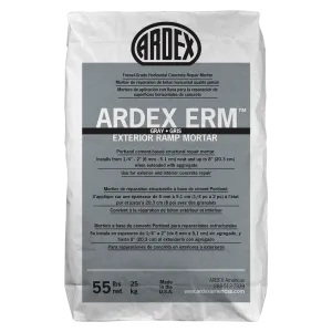 Trowel-Grade Horizontal Concrete Repair Mortar - Ardex ERM™ 55LB Exterior Ramp Mortar