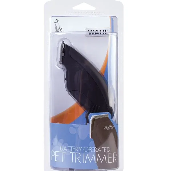 Wahl Battery Operated Black Pocket Pro Pet Trimmer