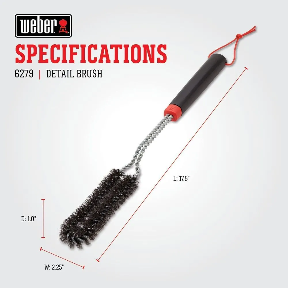 Weber 45cm Detail Wire Barbecue Brush - 6279