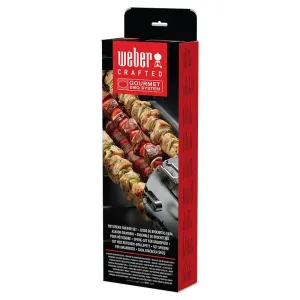 Weber Crafted Gourmet BBQ System Rotisserie Skewer Set - 7685