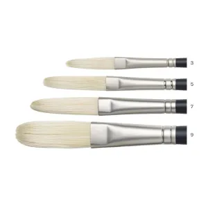 Winsor & Newton Artists' Oil Brushes - Extra Long Filbert