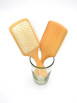 Wooden Paddle Brush